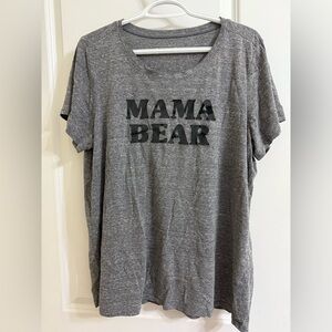 Heather Gray Crew Neck Short Sleeve T-Shirt